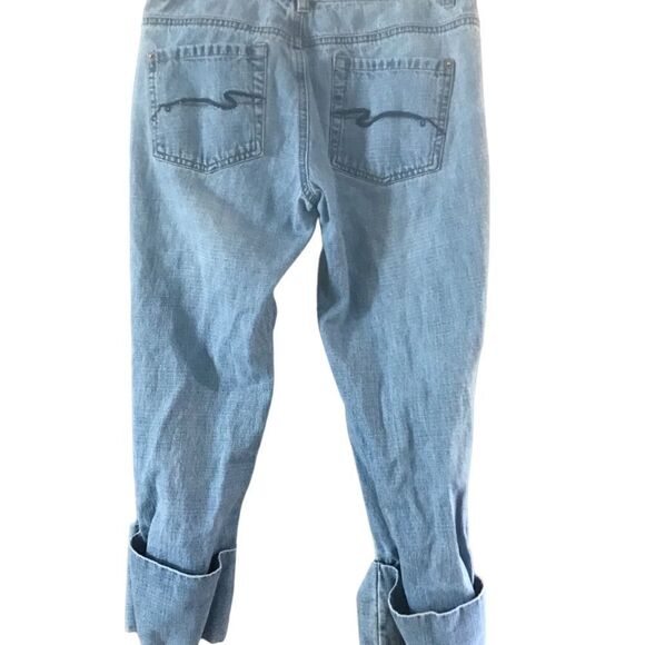 Duck Head Capri Cuffed Jeans Women's Size 5 - Picture 3 of 11